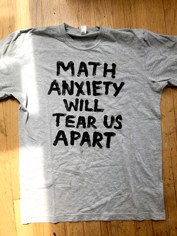 math anx shirt